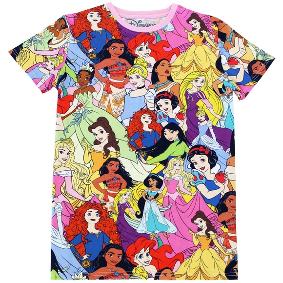 Disney Tops - Cakeworthy Disney Princess AOP T-Shirt
